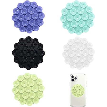 JSMTKJ Silikon Saugnäpfe 16 Stück - Handyhalterung Für Selfies & Videos