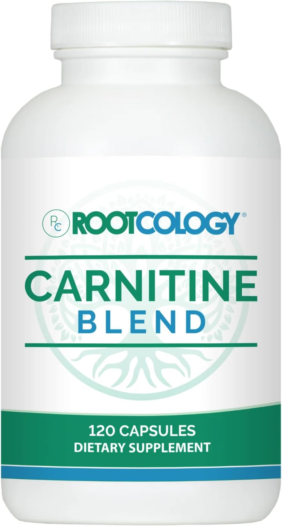 by Dr. Izabella Wentz | Carnitine Blend | L-Carnitine & Acetyl-L-Carnitine Formula | Ideal for Vegetarians | 120 Capsules