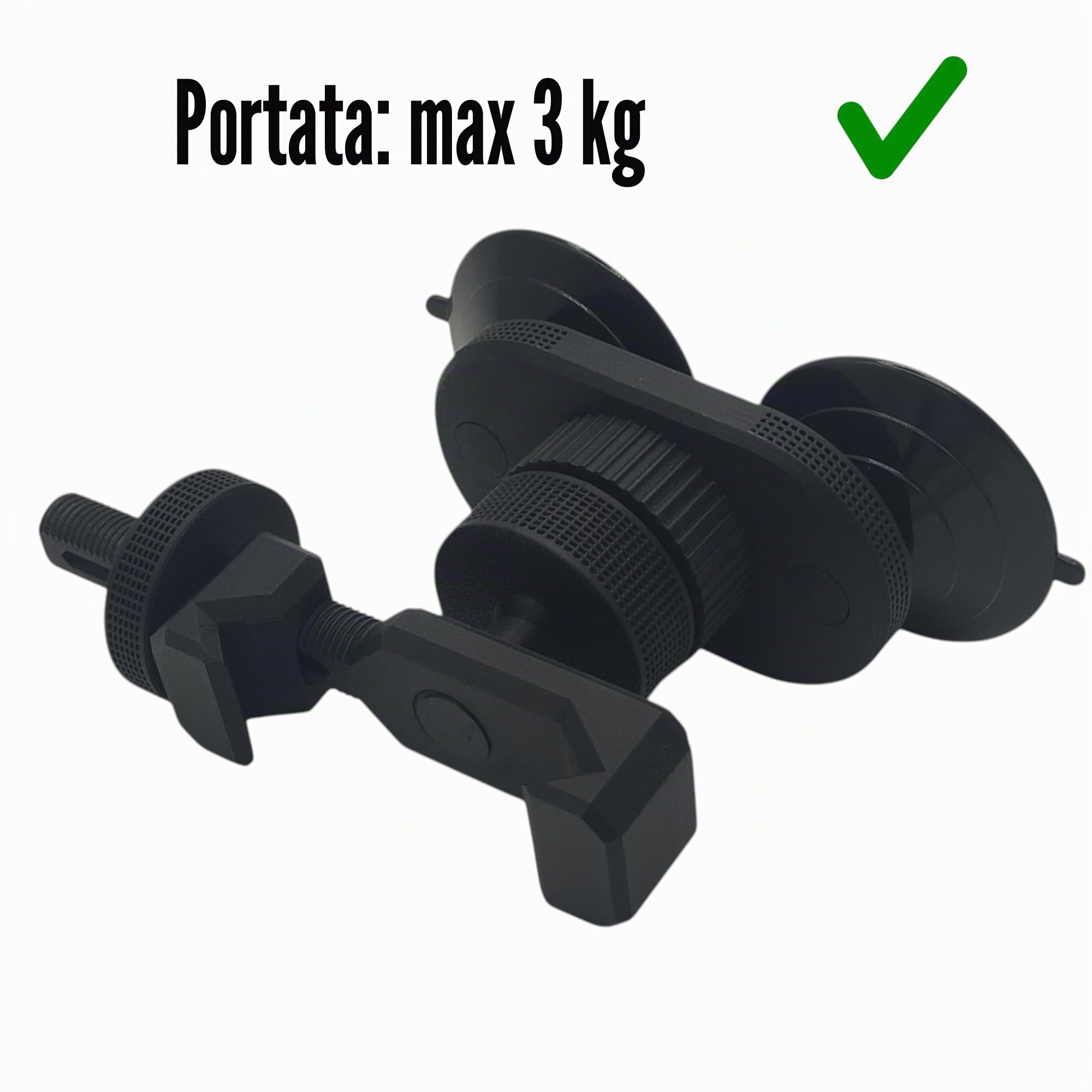 Supporto per telefono per paddle con ventosa resistente, supporto universale per smartphone, per registrazione video, allenamento e social media, girevole a 360°, compatibile con iPhone, Samsung e
