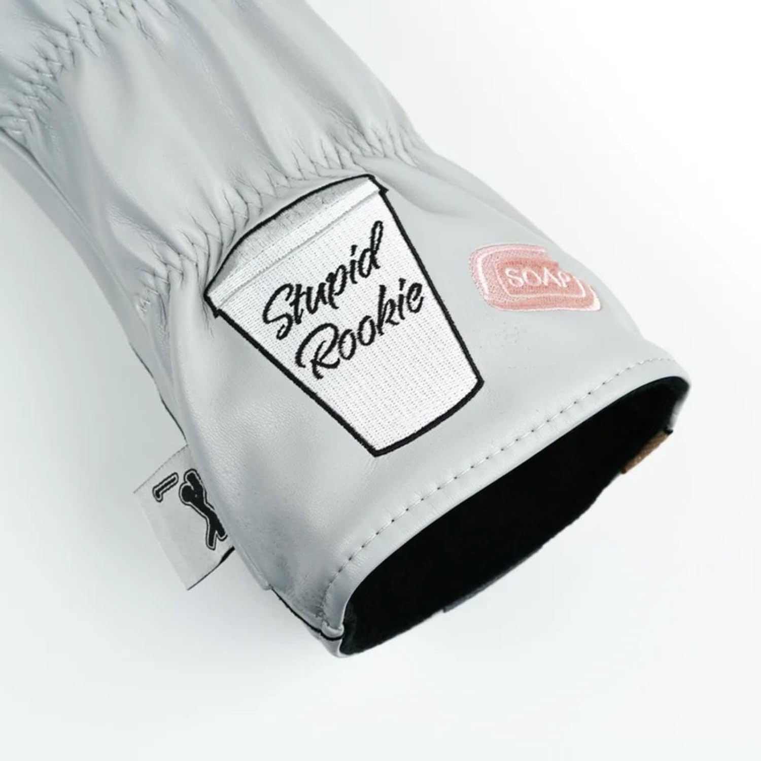 Bogey Bros Headcover – Novelty Golf Headcovers – Funny Golf Head Covers for Driver – Premium PU Leather Golf Club Cover, Embroidered Design with Elastic Neck, All Weather Protection