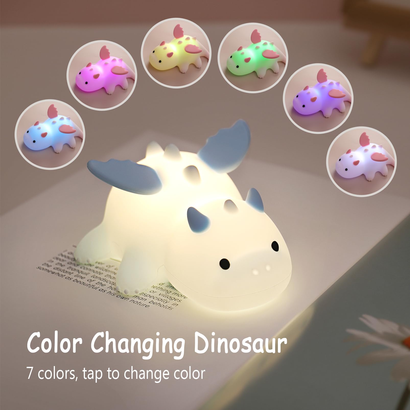 Veilleuse Mignonne En Forme De Fraise, Veilleuse Rechargeable En