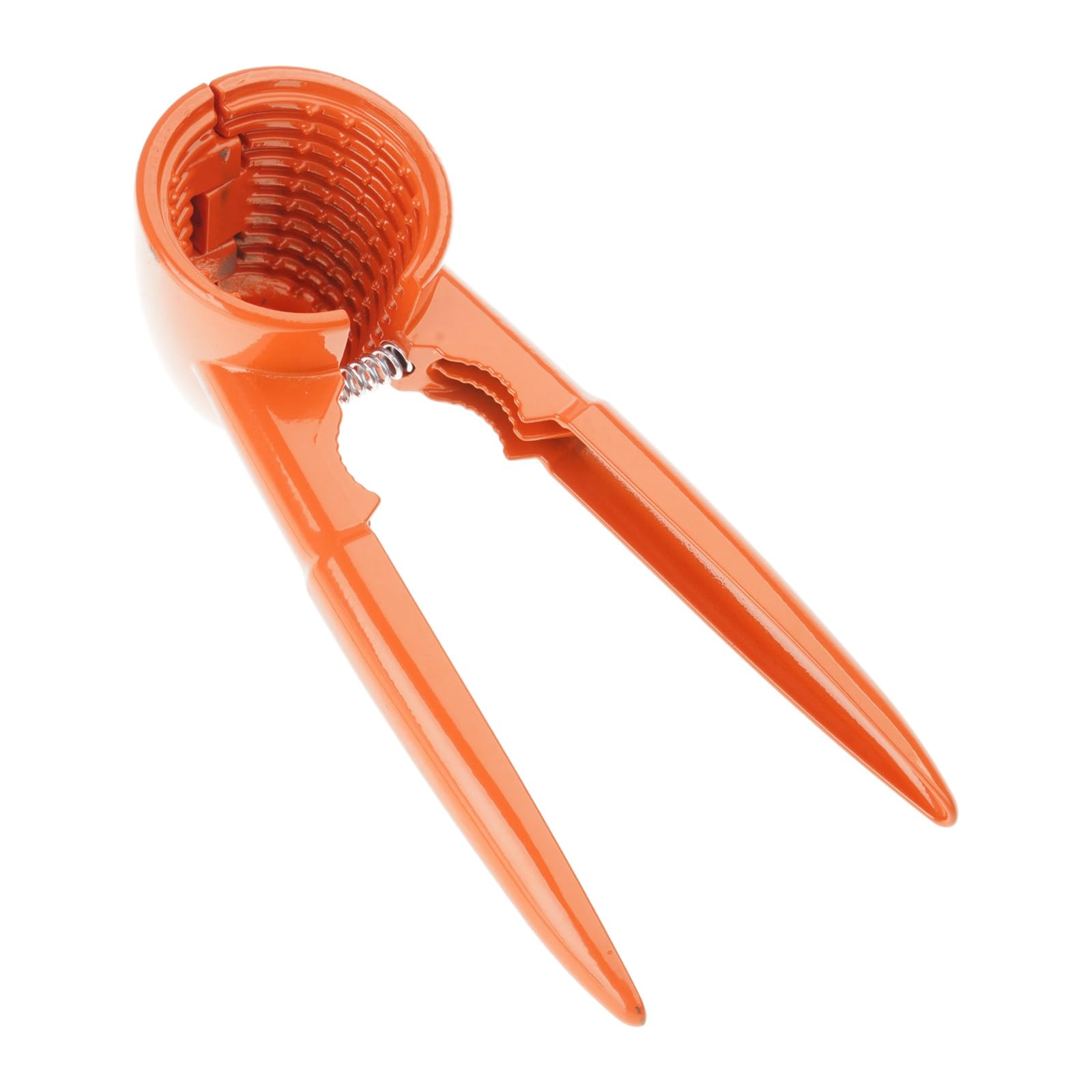 jiingekk Food Safe Aluminum Nut Cracker with Double Size Openings and Nonslip Handle Design for Easy Cracking Walnuts Pecan Plier Kitchen Tool