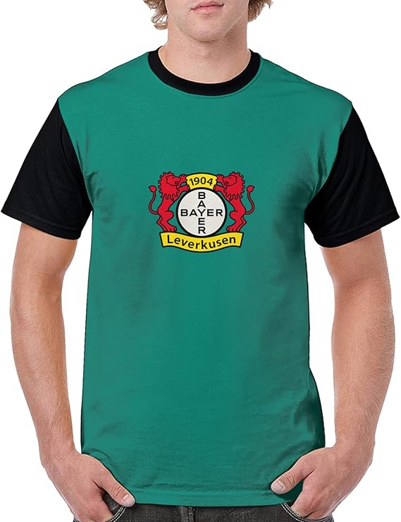 Amazon Co Jp 売れ行きがよい レバークーゼンフットボールクラブ メンズ 夏 カジュアル 抗菌防臭 メンズトップス 半袖 クルーネック ファッション Tシャツ 半袖 服 柔らかい 快適 丸襟 Tシャツ 高級な質感 インナーシャツ ファッション