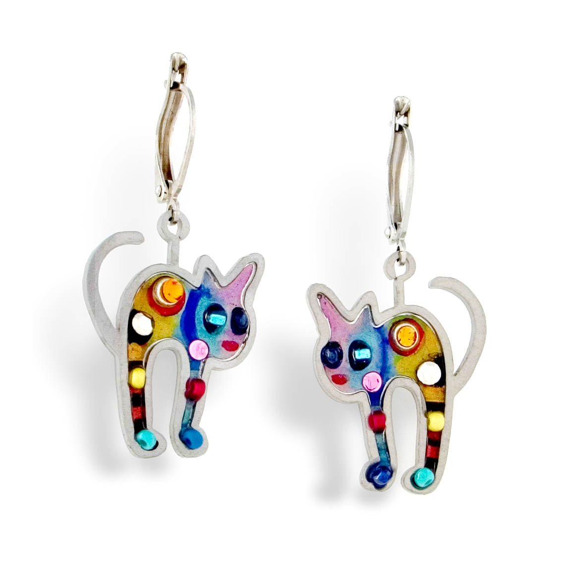 Seeka Kitty Cat Earrings - E0333