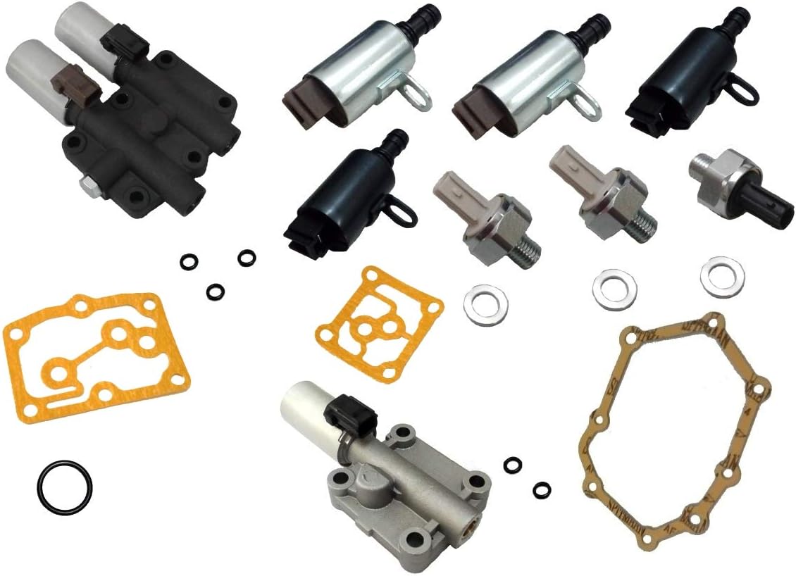 SINS - Accord Crosstour Odyssey Pilot Ridgeline RDX RL TL TSX Transmission Solenoid Kit 28250-R97-004 28260-R97-003 28400-RDK-003 28500-RJB-004 28600-R36-004 28610-R36-004