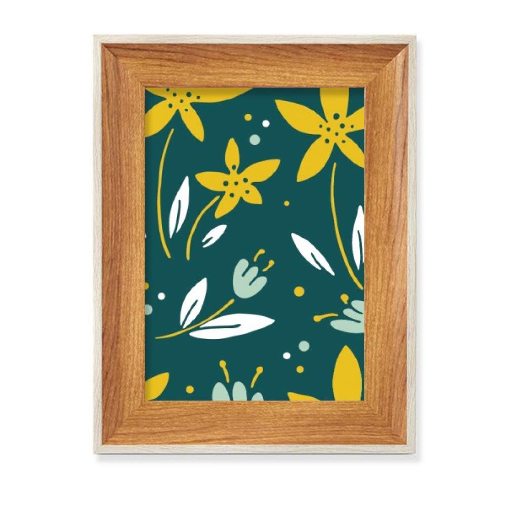 Cadre en bois d'art floral tableau peinture de bureau haut de gamme