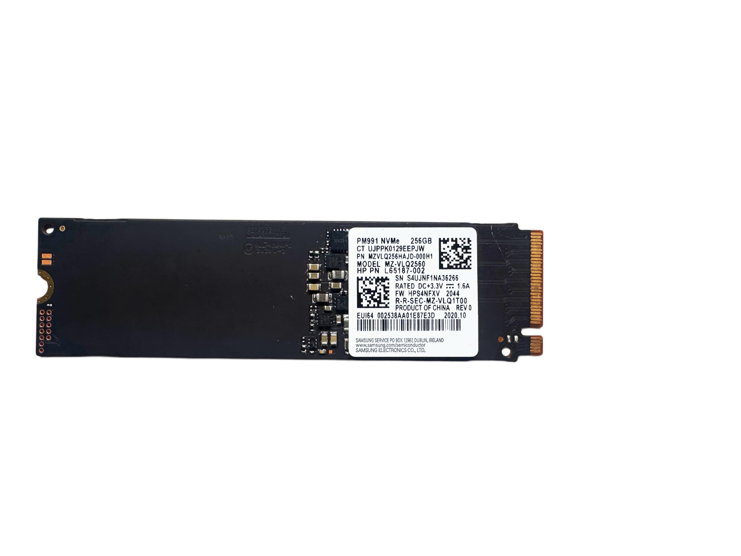 Amazon | 【整備済み品】Samsung PM991 256GB NVMe SSD M.2 2280 PCIe