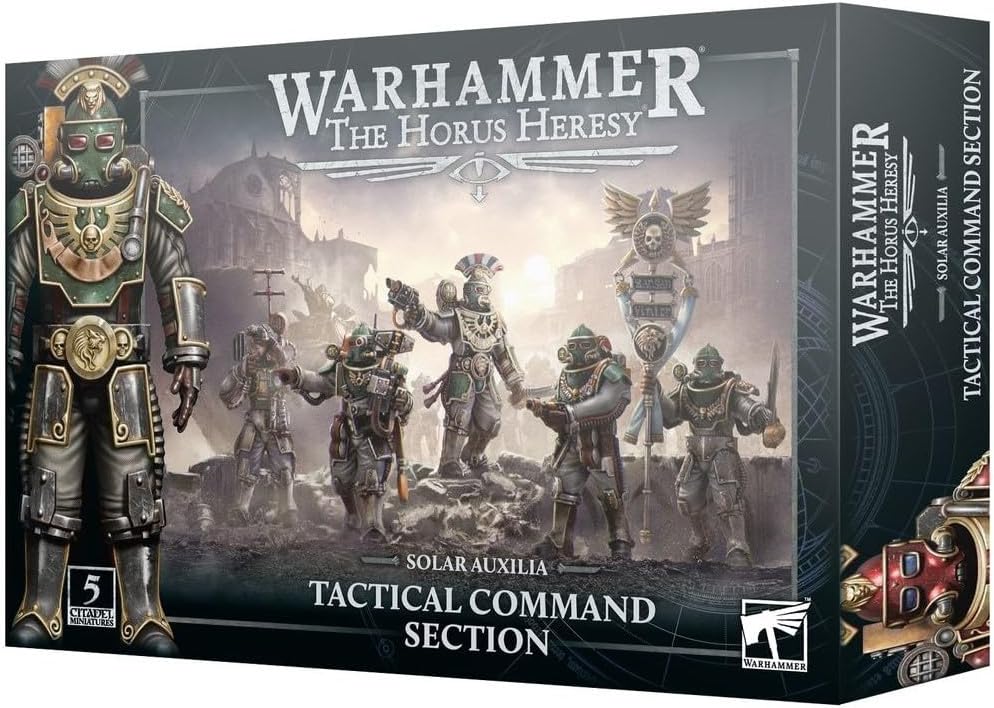 Warhammer Games Workshop Horus Heresy - Solar Auxilia: Tactical Command Section
