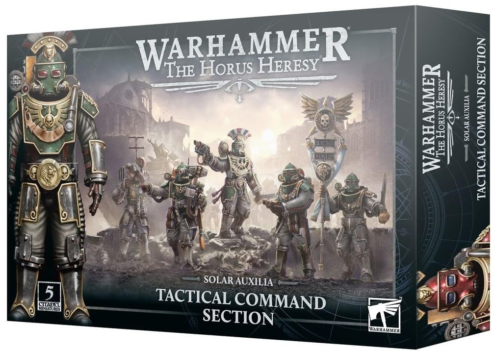 Warhammer Games Workshop Horus Heresy - Solar Auxilia: Tactical Command Section