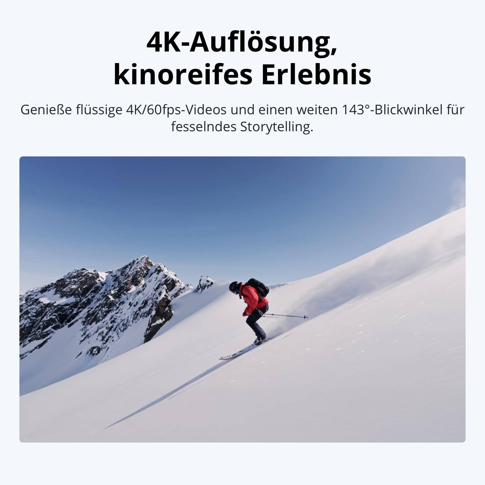 DJI Osmo Nano Standard Combo (128GB) 4K/60fps Vlogging-Kamera mit 1/1,3″ Sensor, 143° Weitwinkel-Video, 200 min Aufnahmezeit