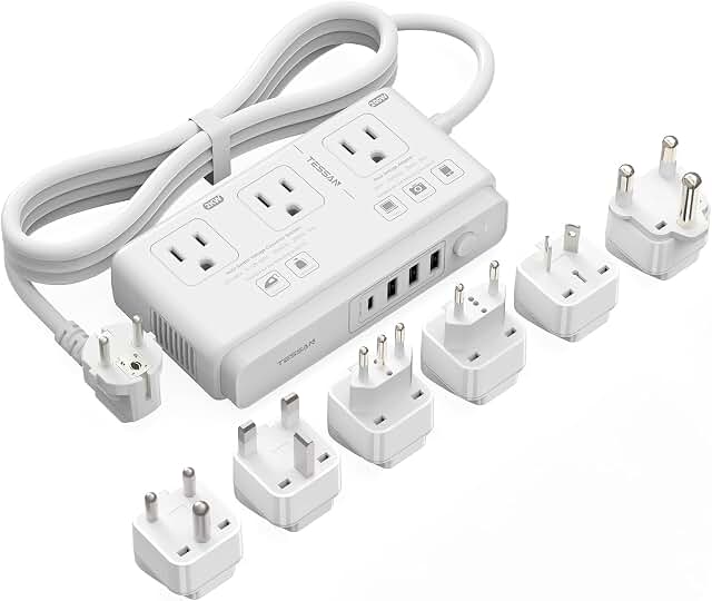 TESSAN 7-in-1 Travel Converter