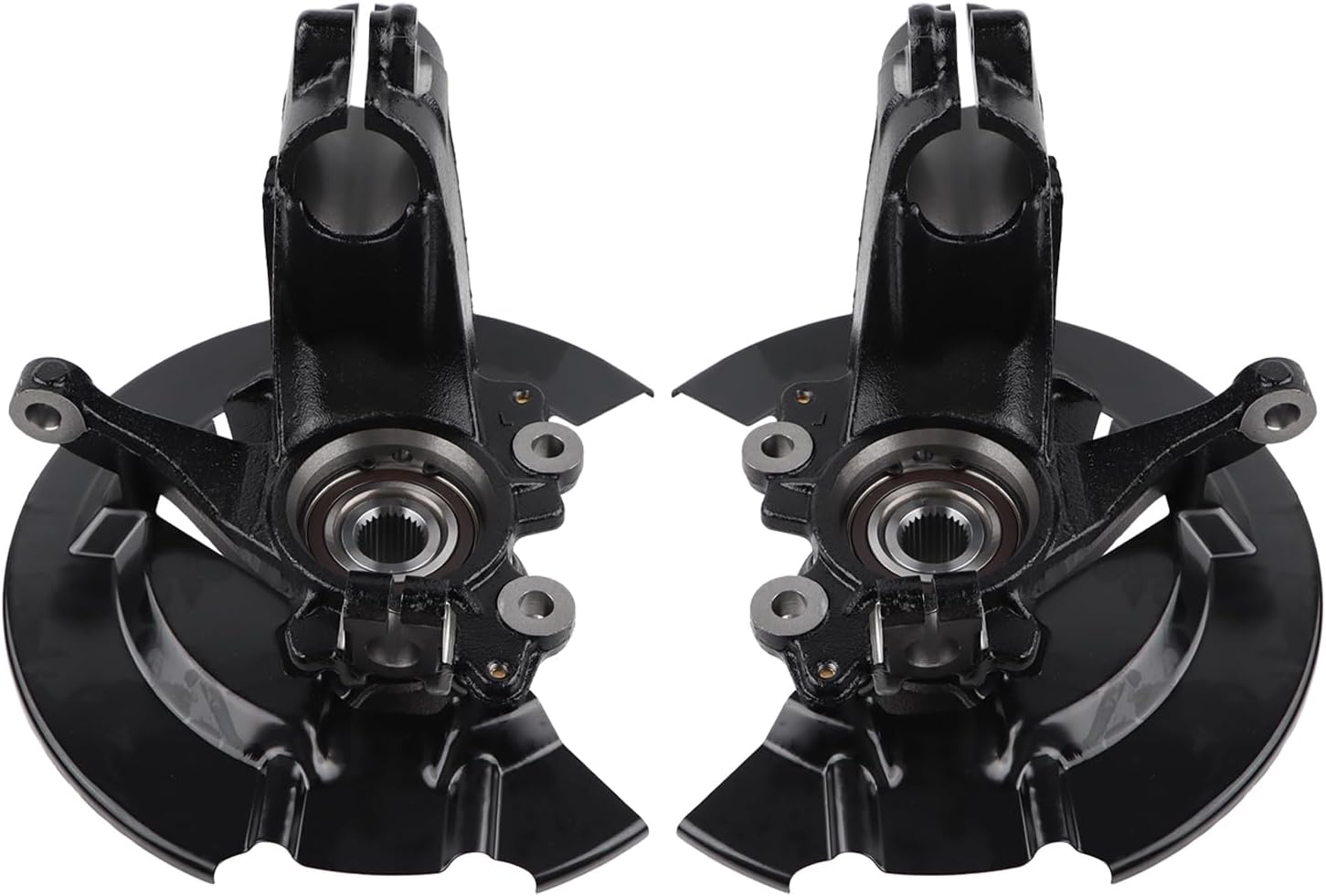 Front Left Driver Side & Right Passenger Side Steering Knuckle Wheel Bearing Hub Assembly Compatible with 2013-2019 Ford Escape, Replace CV6Z3K186B CV6Z3K185B LK143 LK144