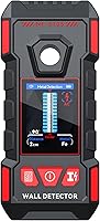 GOTMEET Rechargeable Stud Finder Wall Scanner: 6-in-1 Detector for Wood, Metal Studs, Wires, Joists - HD LCD, Voice Alert, 3.94" Deep Scan