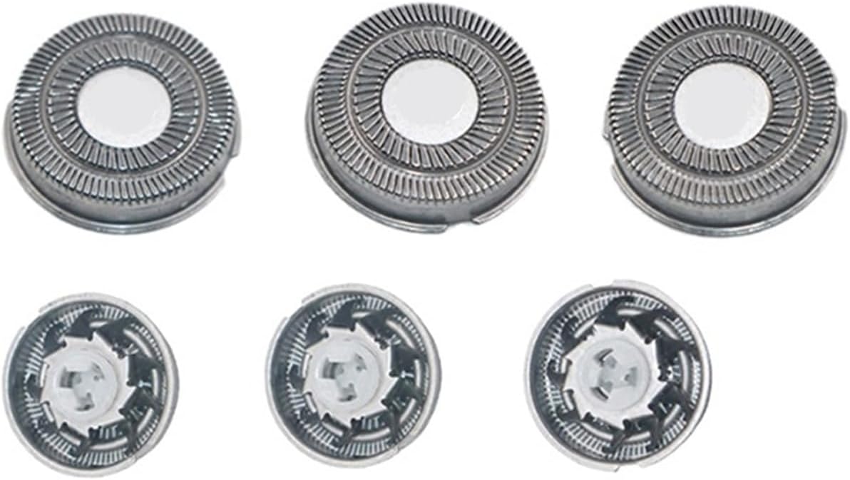 Shaver Replacement Head Rotary Electric Popup Trimmer Razor Blade for FS366 367 368 389 Beard Shaving Razor(3 Heads)