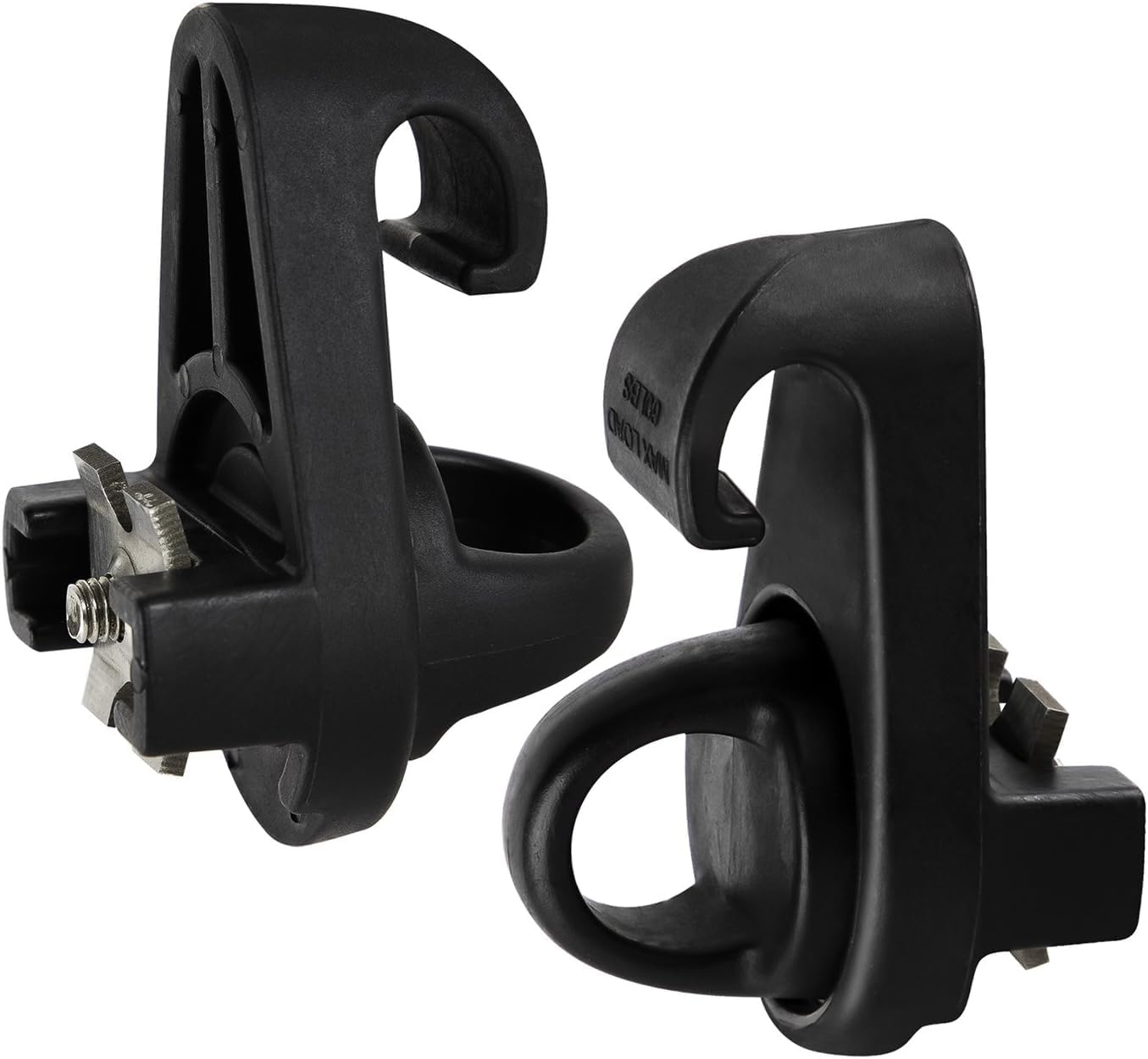 Mini Tie Downs for Truck Bed, Compatible with 2005-2019 Tundra/Tacoma Deck Rail Bed Cleats - 4 pc