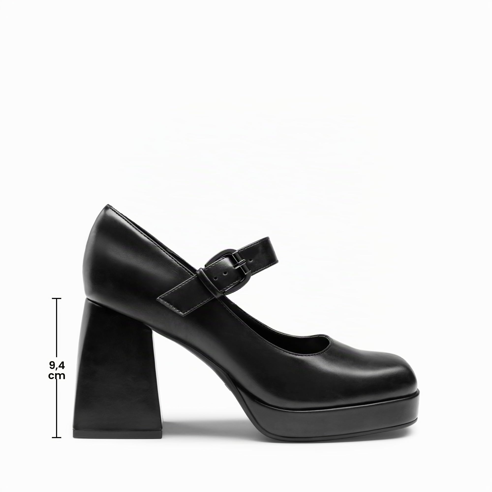 DREAM PAIRS Escarpins Femme Talon Haut Mary Jane à Bout Carré Style Y2K avec Plateforme Confort Chaussures Lolita