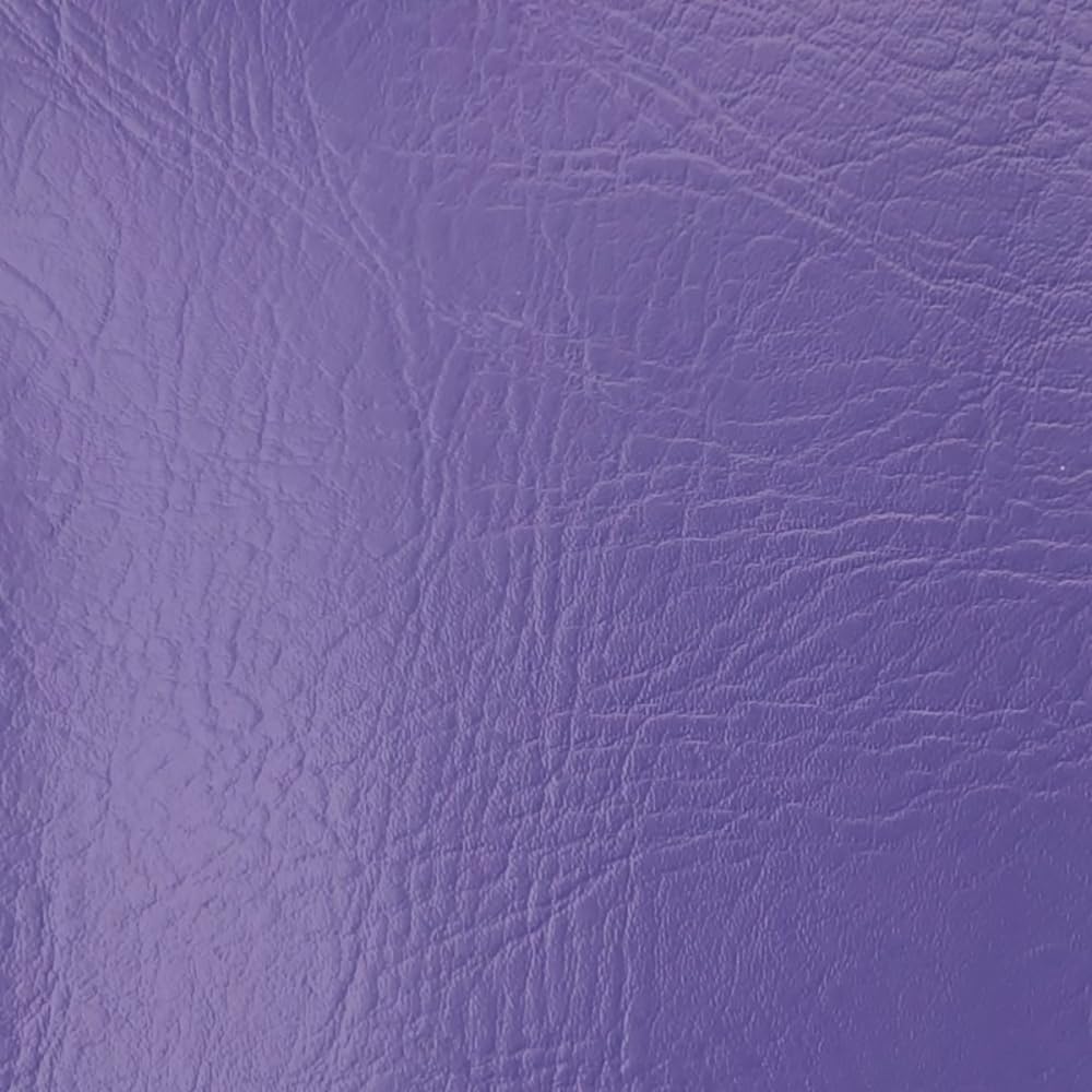 Oh Sew Crafty Limited Purple Leatherette Vinyl Fabric Fire Retardant Faux Leather Upholstery Material 140Cm Wide (Price Per Metre) (Purple)