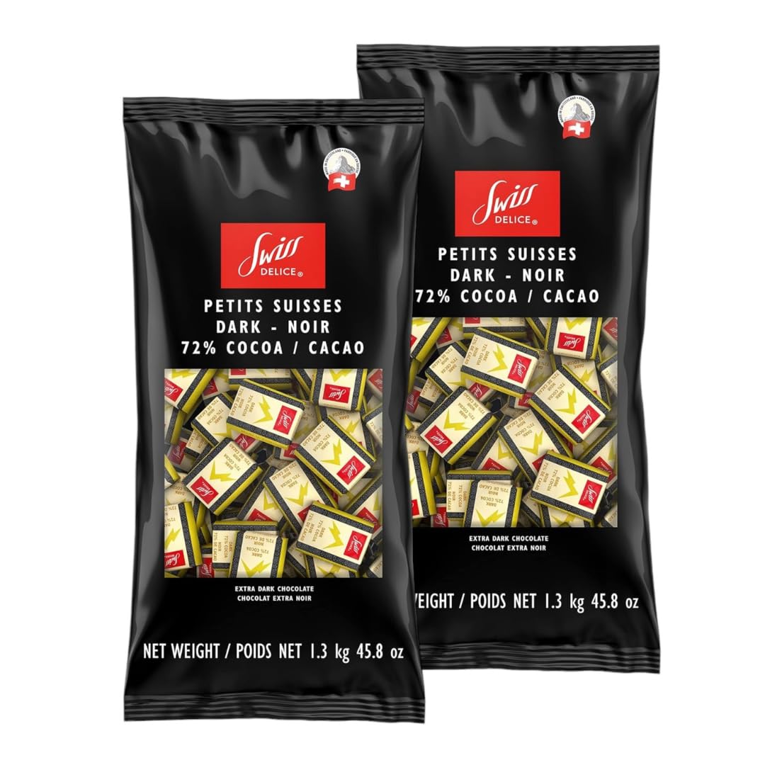 Amazon | スイスデリス ダークチョコレート 1.3kg SWISS DELICE スイス