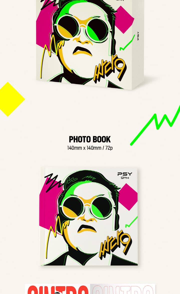 Amazon.com: PSY SSADA9 싸다9 9th Album Contents+Tracking Sealed