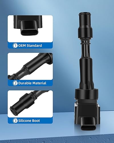 Miniatura 2 de ECCPP UF816 4 bobinas de encendido con 4 bujías de iridio para Hyundai Elantra Sonata Kona para Kia Forte Optima 2.0L GN10877 UF816 UF-816 49137