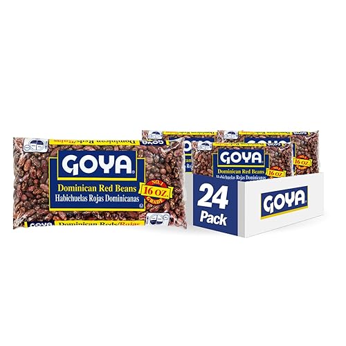 Goya Alimentos Dominicana Rojo frijoles, 16-Ounce (Pack de 24)