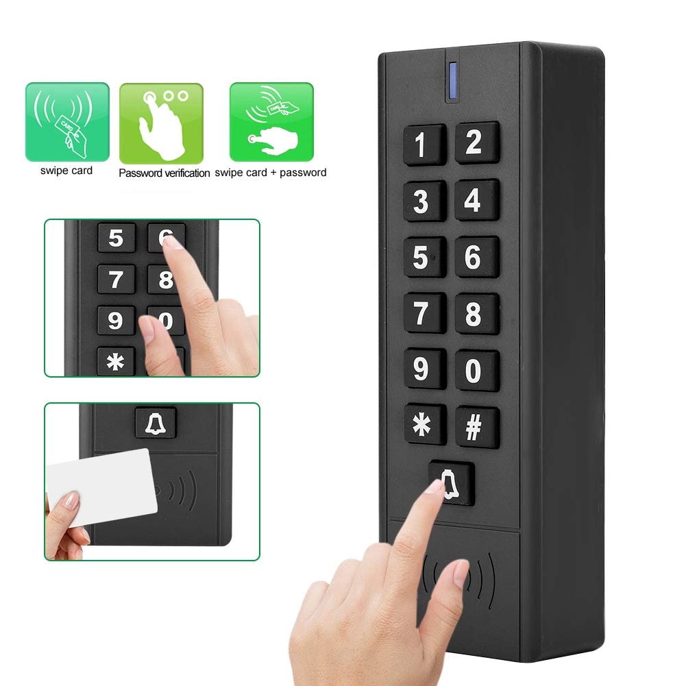Buy Waterproof RFID Access Control System Door Entry Control Kit with 26 RFID Cards, Support Pas