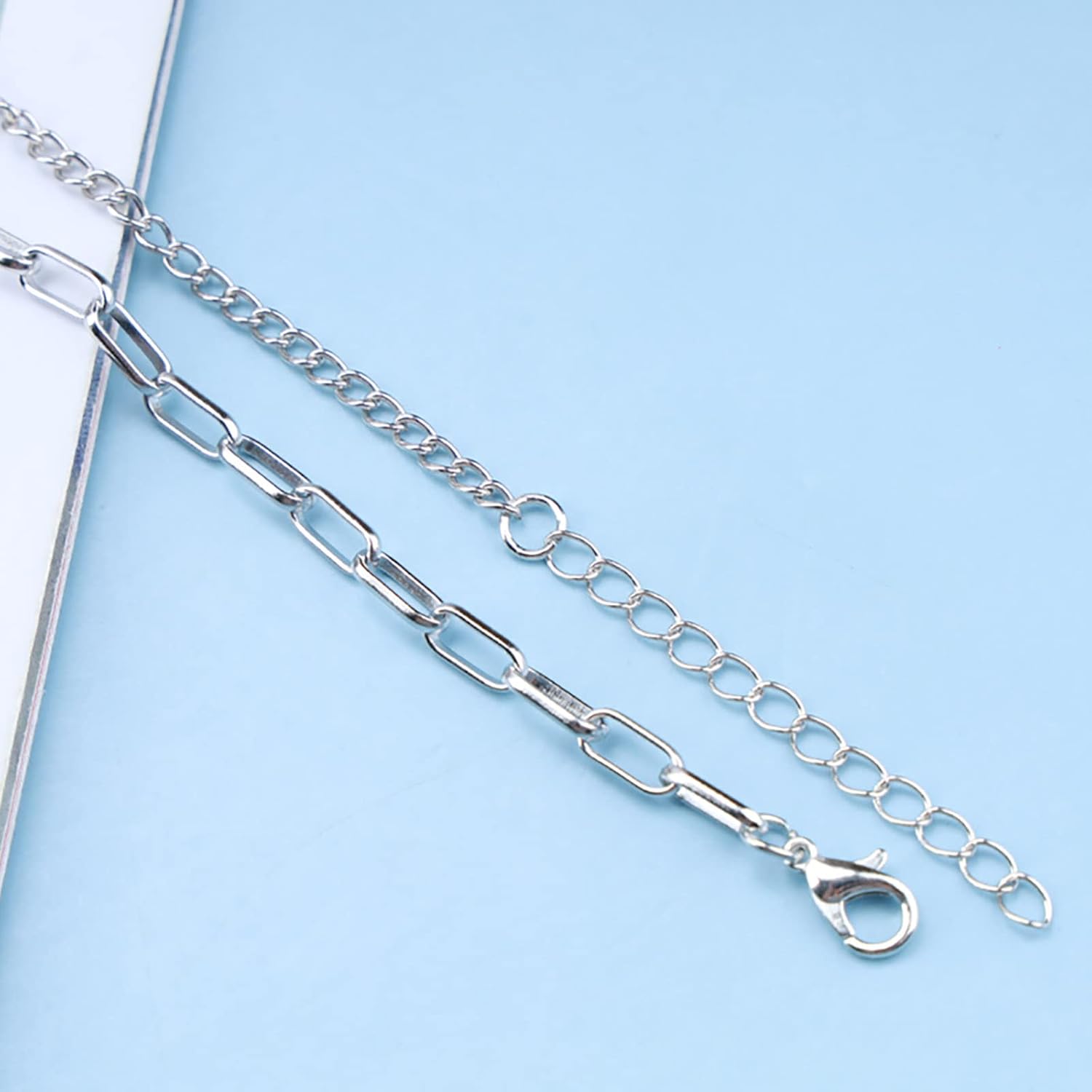 Andelaisi Punk Cross Pendant Necklace Gold Paperclip Necklace Choker Vintage Jesus Cross Necklace Chain Unbalanced Jewelry for Women - Image 6