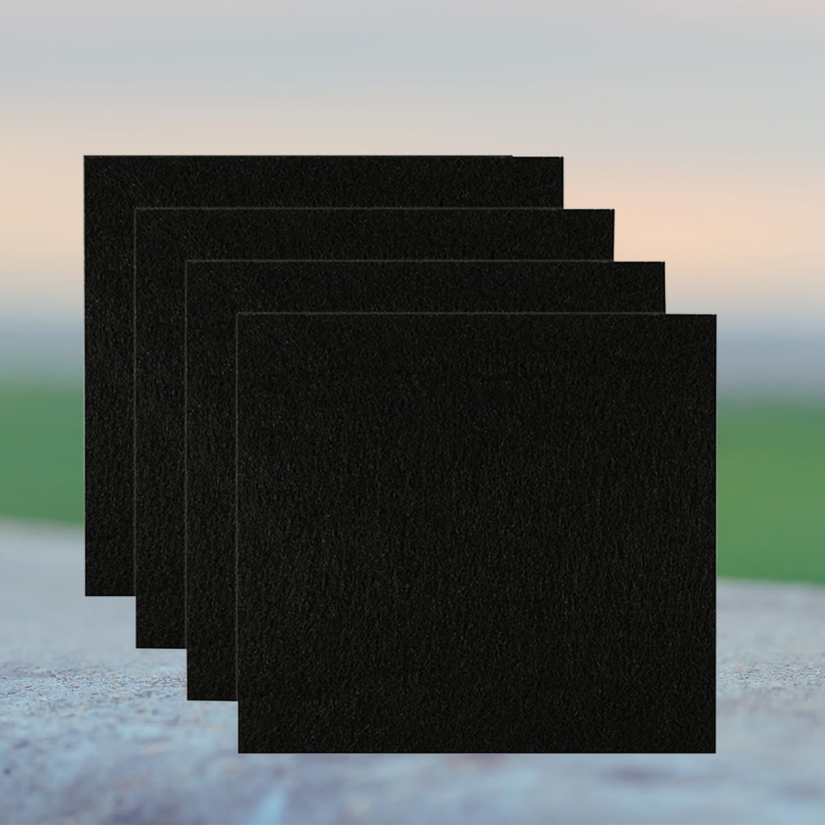 Happyyami 12 STK Kohlefilter Sieb Katzentoilettenfilter nd-Filter katzenstreufilter wechseln Haustierzubehör pet Supplies haustierbedarf Kohle-Ersatzfilter Filterwechsel Holzkohle