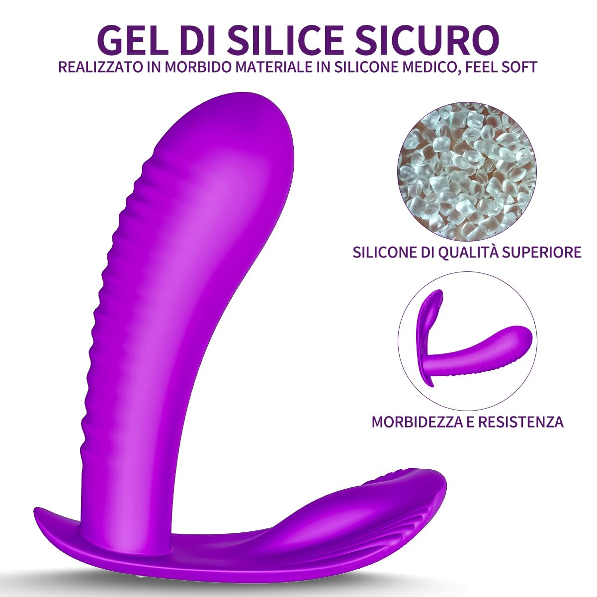 Vibradorador Mujer Juguetes Eróticos Control Remoto Sccionador Mujer Clítoris Juguetes Eróticos para Pareja Sexuales Consoladores.. para Mujer con Vibración carga rápida USB, doble motor.