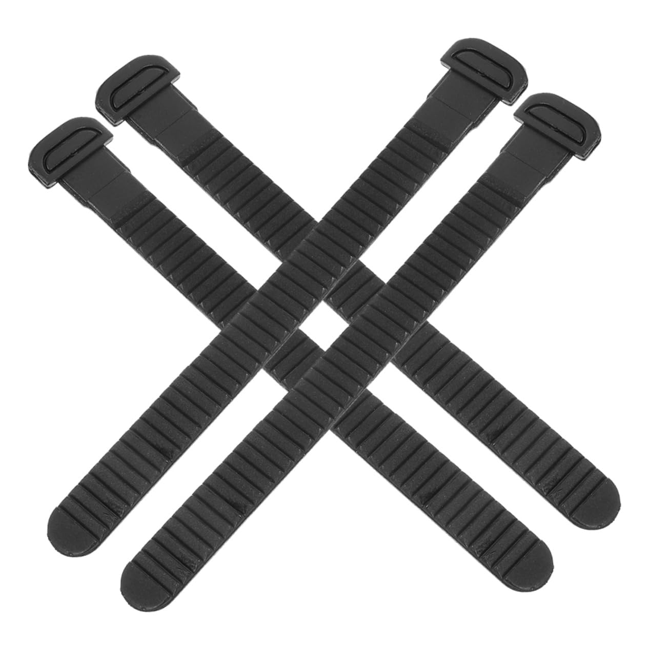 COOLHIYA 4Pcs Roller Skates Buckle Strap for Roller Skate Shoes Portable and Adjustable Fastening Straps for Secure Skating Experience