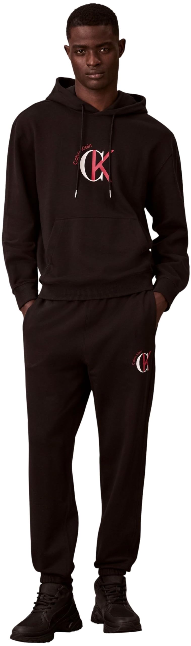 Calvin Klein LS EU 350terry Graphic Hoodie Lv04re255g Sudaderas Hombre (Pack de 1)