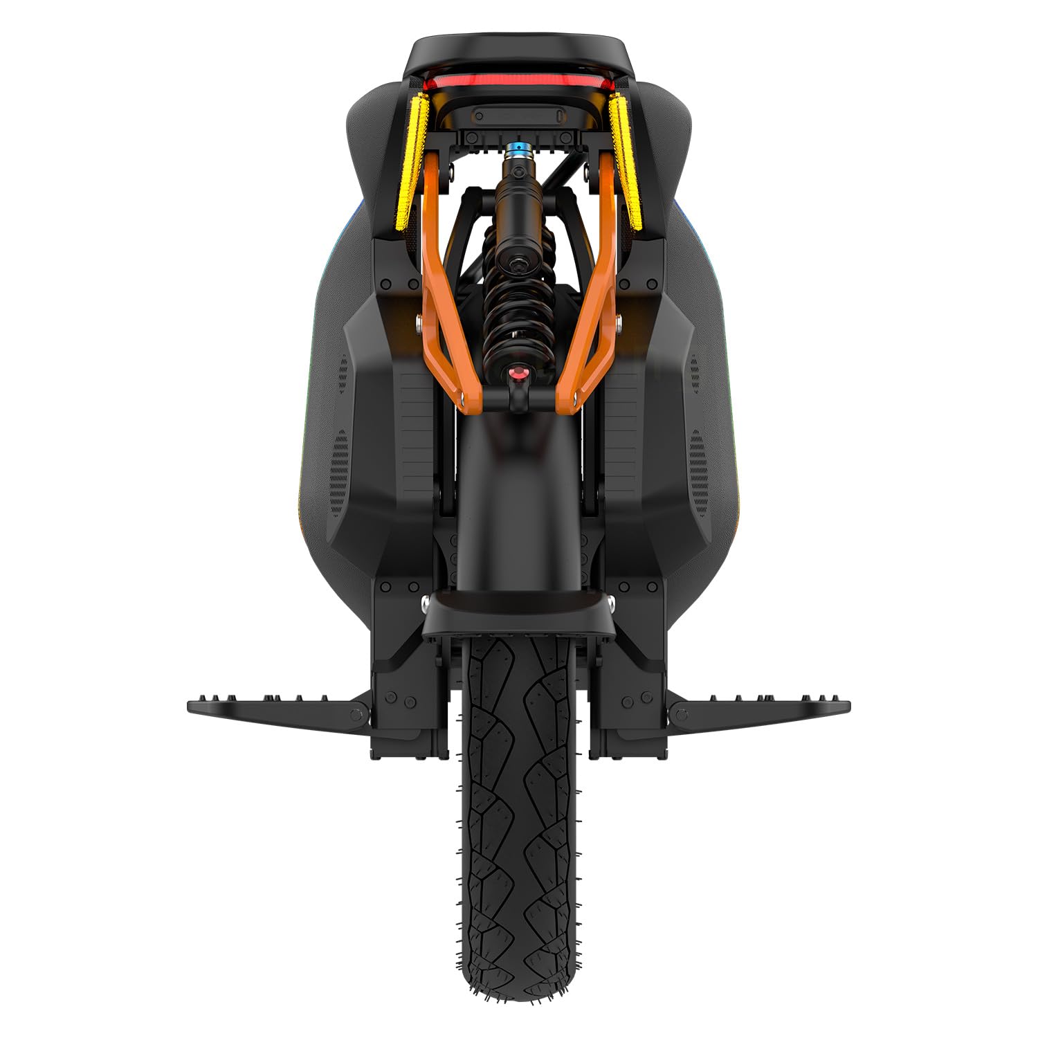Kingsong KS-S19 Monociclo Eléctrico, Adulto,Negro, Motor 3500W, Autonomía hasta 150km, Limitado a 25km/h, Neumático Hinchable 18", Altavoz y Bluetooth