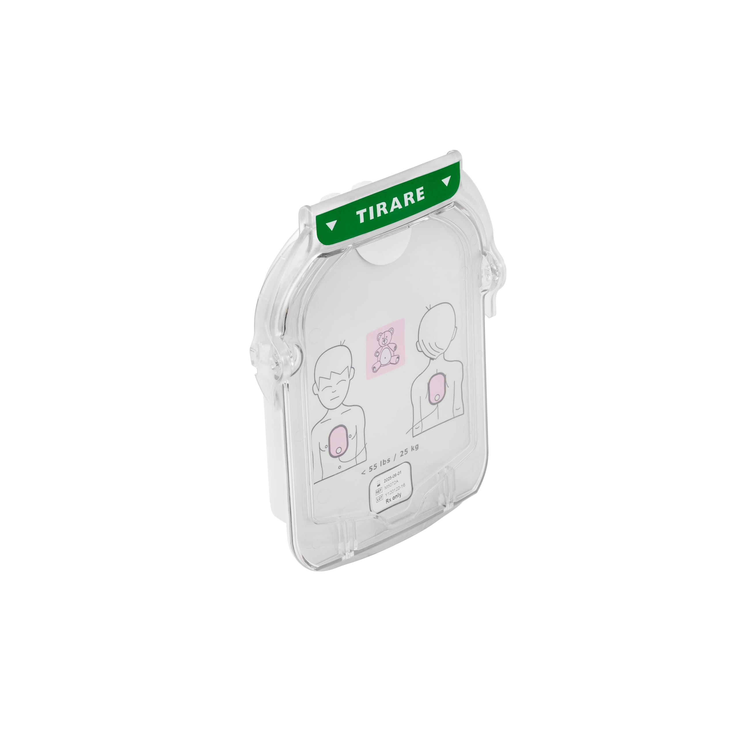 Philips HeartStart Cartuccia per elettrodi SMART per neonati/bambini del defibrillatore HS1, M5072A