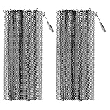 Mipcase Schermo di Protezione per Stufa in Rete Ignifuga 2 Pezzi 61X56 CM Barriera Antiscintille Resistente al Calore Pannelli Decorativi Sospesi per Sicurezza Focolare e Uso Domestico