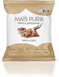 Mais Pura Pipoca Artesanal Maïs Pura Sabor Doce de Leite 50g