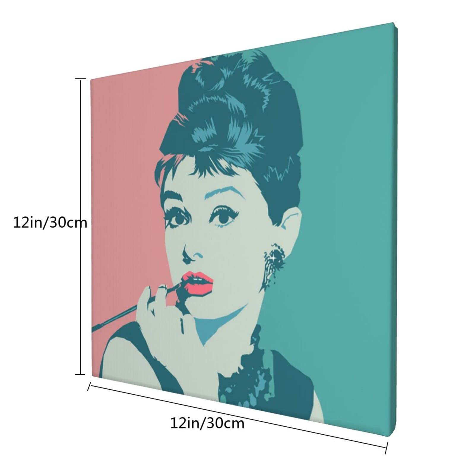 Amazon.co.jp: アートパネル 30*30cm オードリー・ヘップバーン