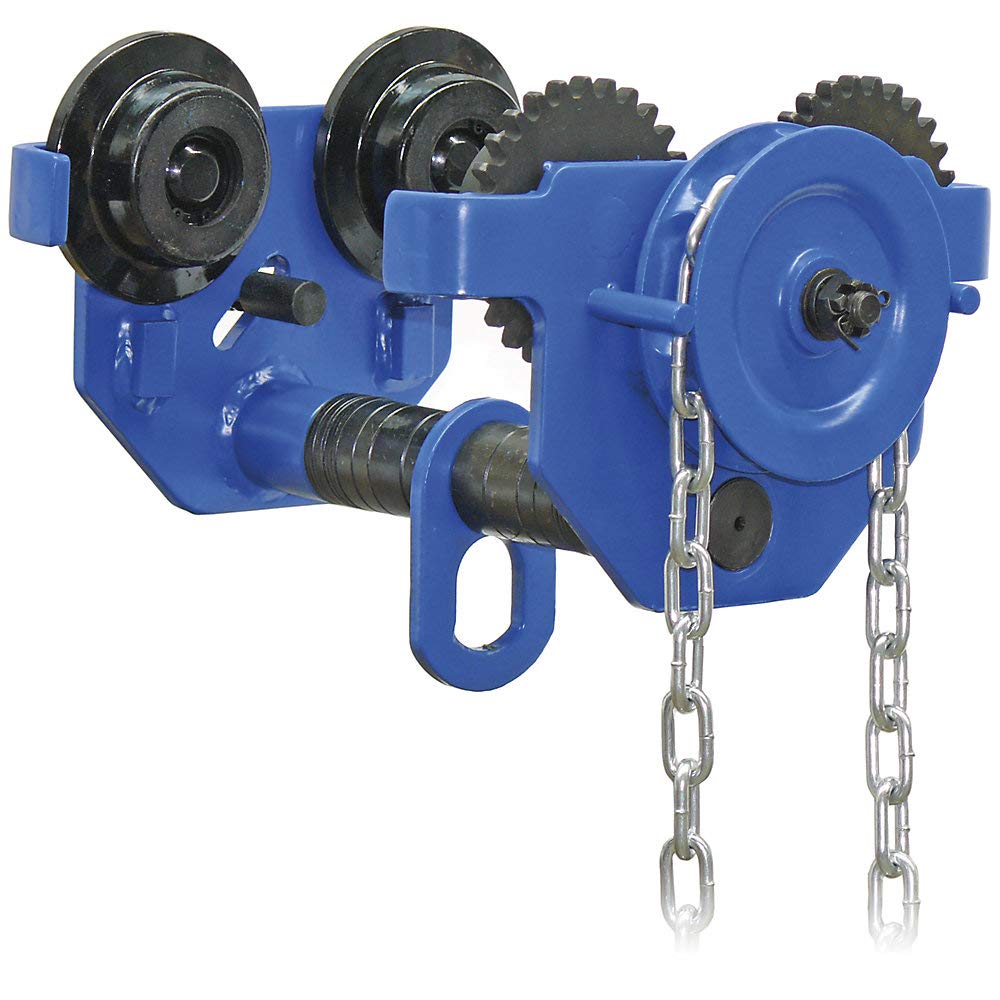 Planeta G20007 GTM 1 kot z łańcuchem klinowym, nośność 1000 kg, szerokość kołnierza 64-203 mm, długość operacyjna 2,5 m, minimalny promień krzywizny 0,9 m