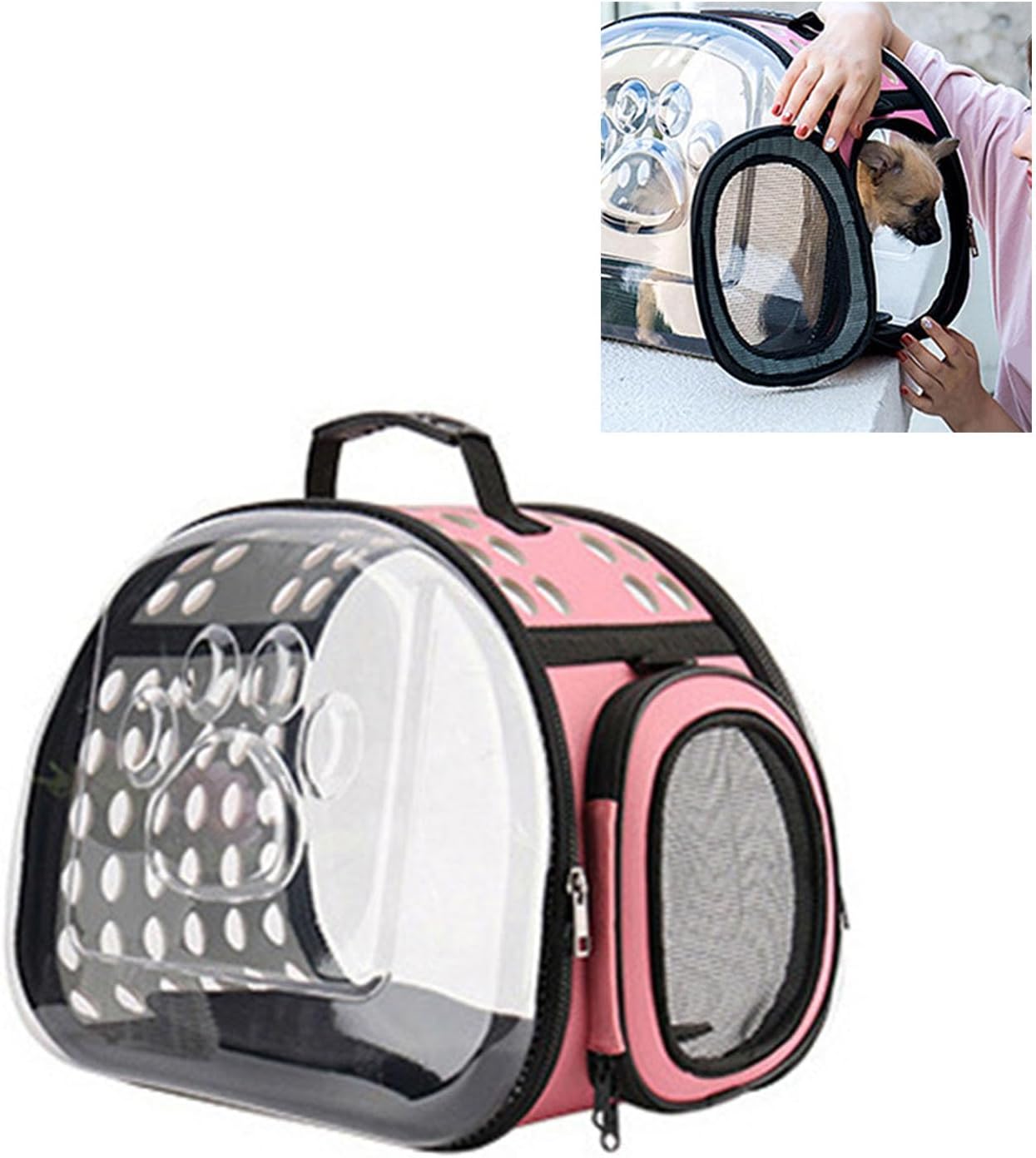 Cat Backpack, Transparent Cat Carriers Space Capsule Bubble Portable Travel Pet Backpack Travel Cat Carrier Backpack for Dogs Cats Puppy Cat Backpack, Transparent Cat Carriers Space Capsule Bubble Portable Travel Pet Backpack Travel Cat Carrier Backpack for Dogs Cats Puppy
