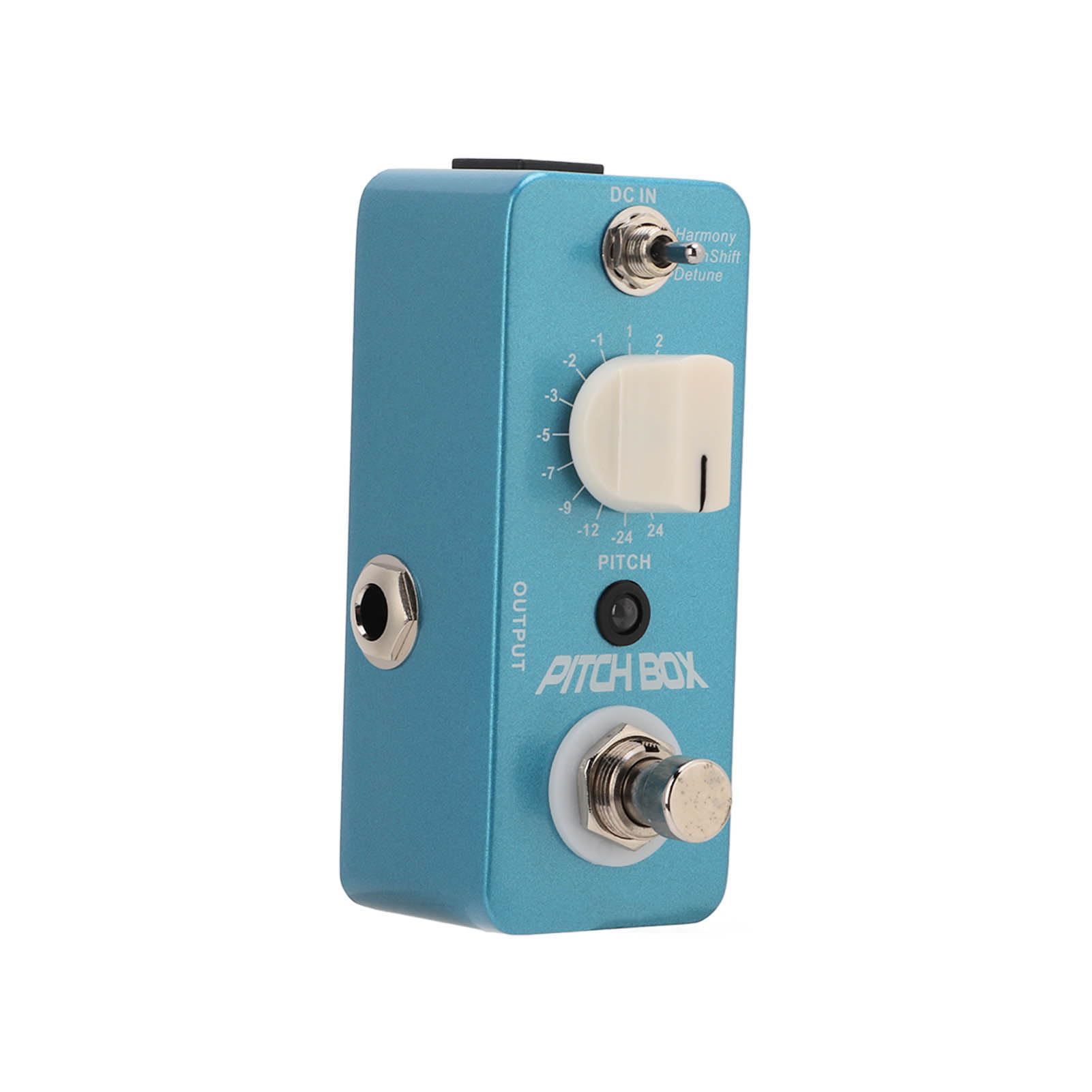 Pedale Effetti per Chitarra, Shift dell'Altezza e Riverbero Blu per Prestazioni Armoniche Ricche, Design Raffinato e Materiale Durevole for Chitarristi Professionisti, Esibizioni Live in Studio