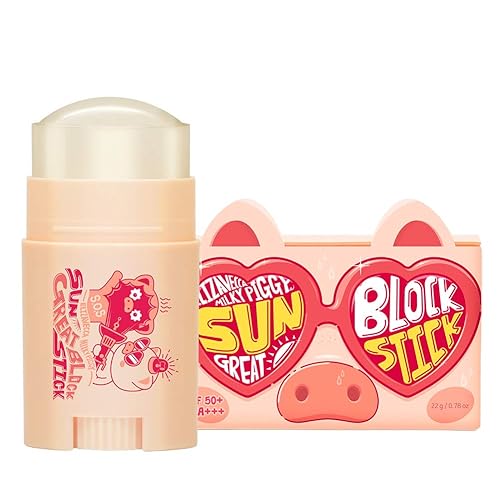 Elizavecca Milky Piggy Great Block Stick Spf 50+ PA+++ | Protección para la cara | Cómo usar el palo para la cara | Protección para la cara |