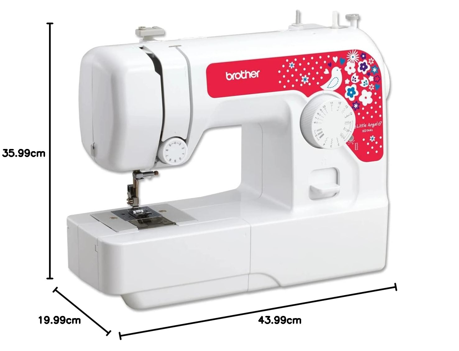 Brother KD144s - die perfekte Nähmaschine für Nähanfänger und Jugendliche