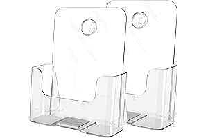 MaxGear Clear Acrylic 5x7 Card Holder