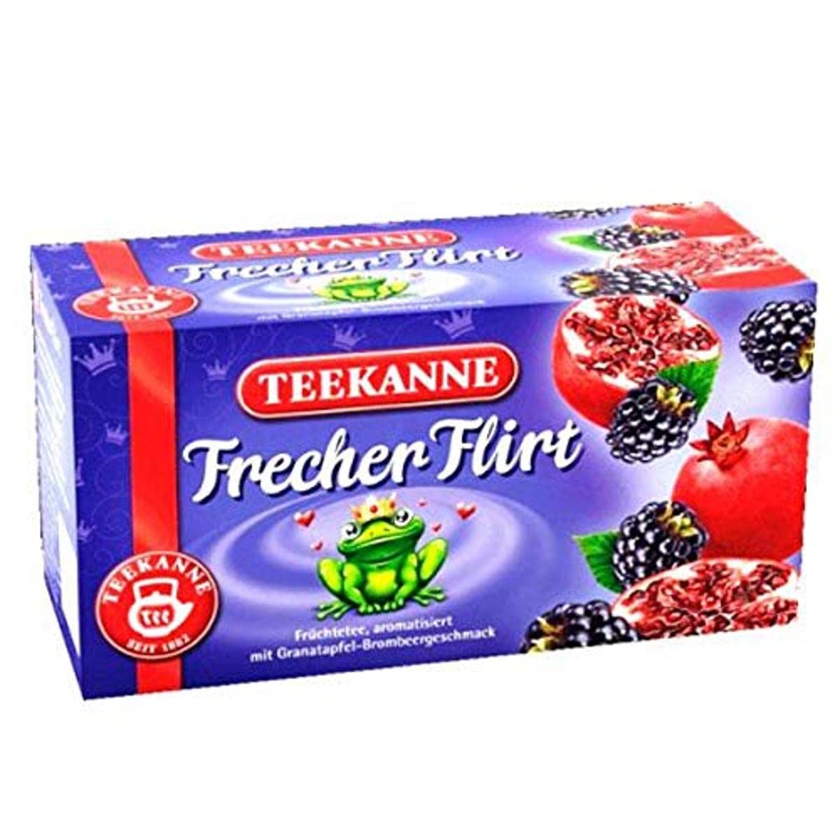 Chá Frecher Flirt 55g Teekanne - Sabor romã e amora silvestre