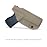 POLE.CRAFT IWB Kydex Holster Fits: Glock 43 / Glock 43X Pistol - Inside Waistband Carry Holster Guns Accessories for G43 G43X (Tan, Left Hand)