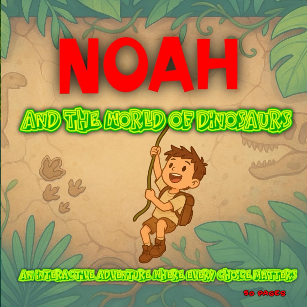 Noah and the World of Dinosaurs: A Jungle Adventure with Perils