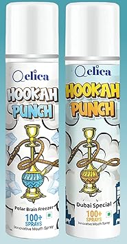 Qelica Love Special Mouth Freshener Long-Lasting Kiss-Ready Breath Freshness (Polar Brain Freezer & Dubai Special)