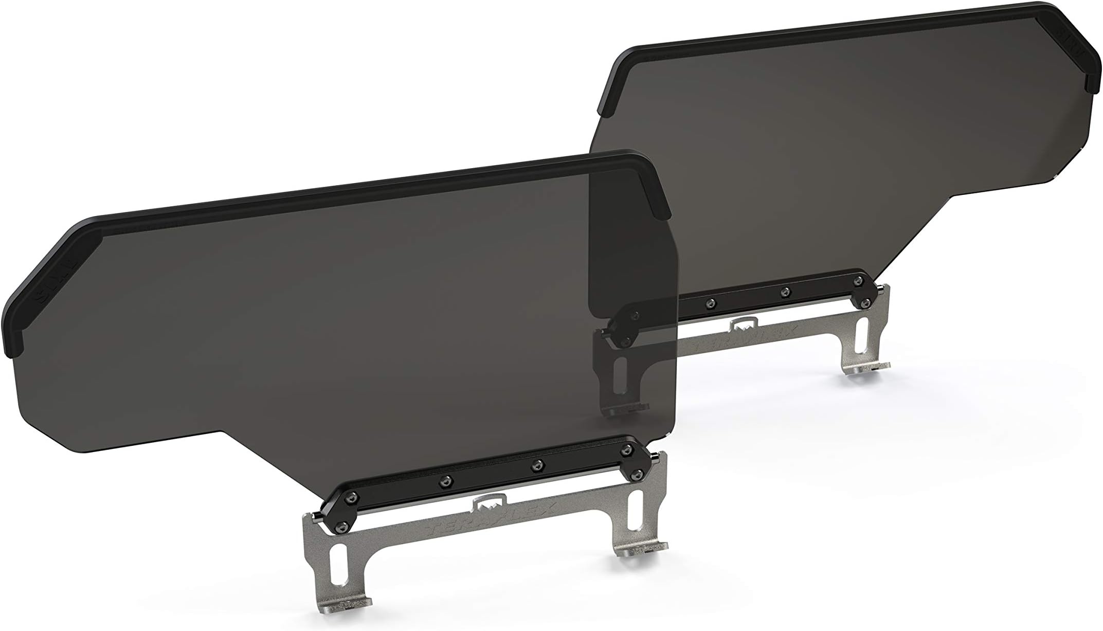 TeraFlex JL/JLU: Axis Side Sun Visor Kit - Smoke- Pair