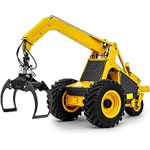 TOUCAN RC HOBBY 1/14 Metal LESU AOUE 225A Remote Control Hydraulic Log Loader RC Sugarcane Loader Grabber Pump 4CH Valve Wheeled Model Car
