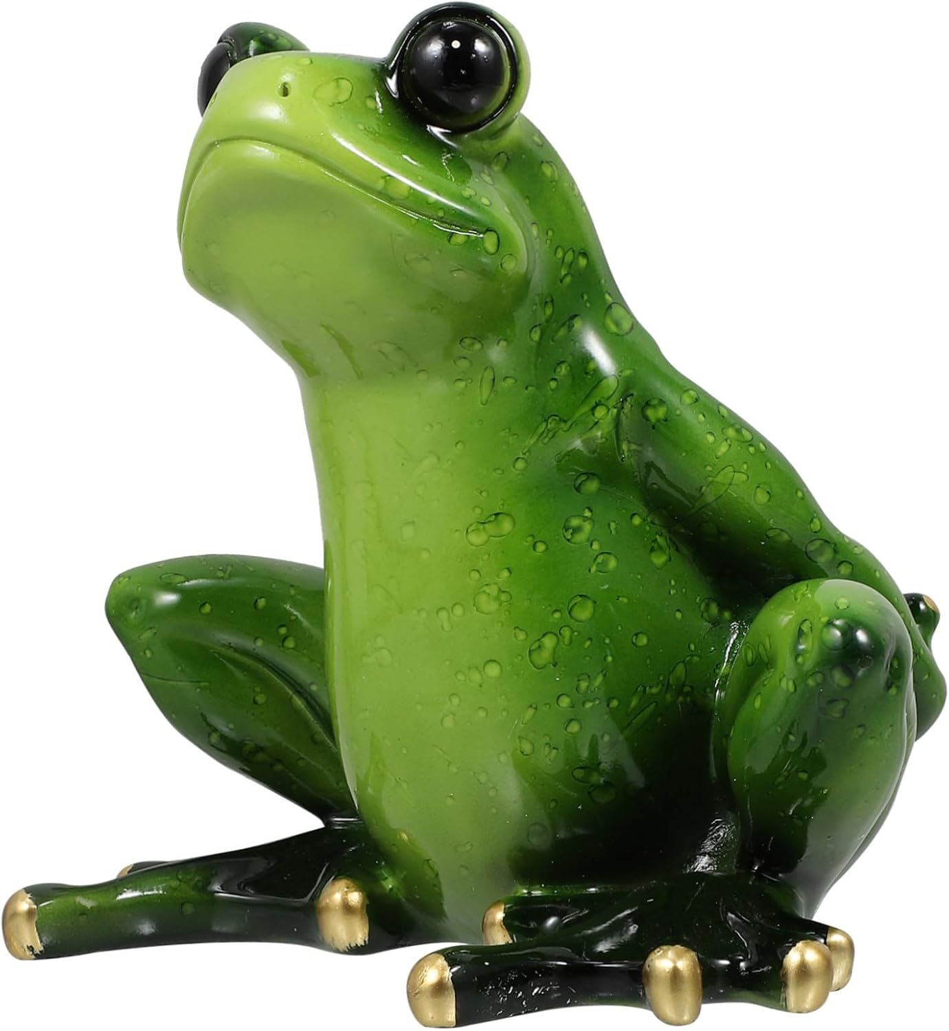 Decorative Resin Wine Rack Frog Shape Wine Bottle Holder Sturdy Desktop Shelf for Kitchen Living