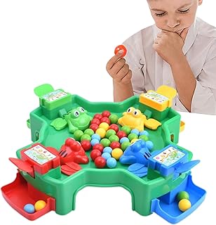 Comprar Hungry Frog Game – Juego de Mesa de Escritorio portátil de 26,5x26,5x6,8 cm, Reflejos rápidos, Habilidades motoras Finas Actividades preescolares de niños y niñas, Tiempo de Juego Dive